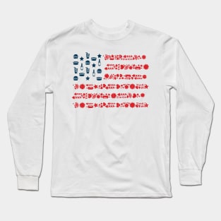 American Favorites USA Flag Long Sleeve T-Shirt